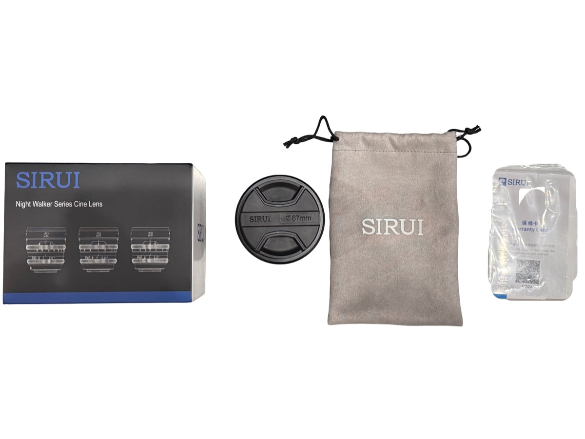 SIRUI Night Walker T1.2 Super35 Frame Cine Lens Series 24mm (E-Mount) - Image 4