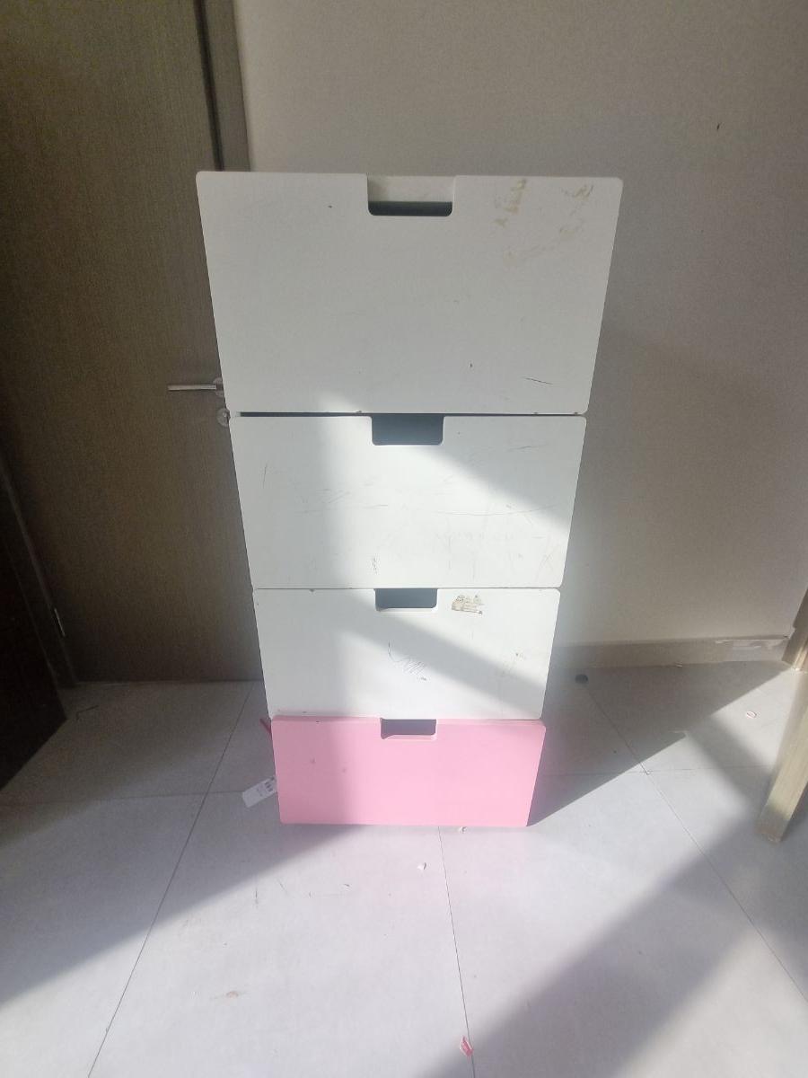 Ikea kids bed and cabinet - Image 2