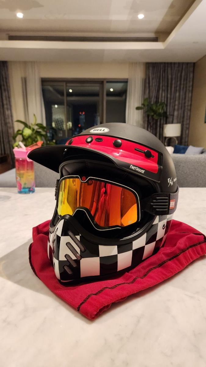 BELL Moto 3 "Fast House" Motorcycle helmet - Image 3
