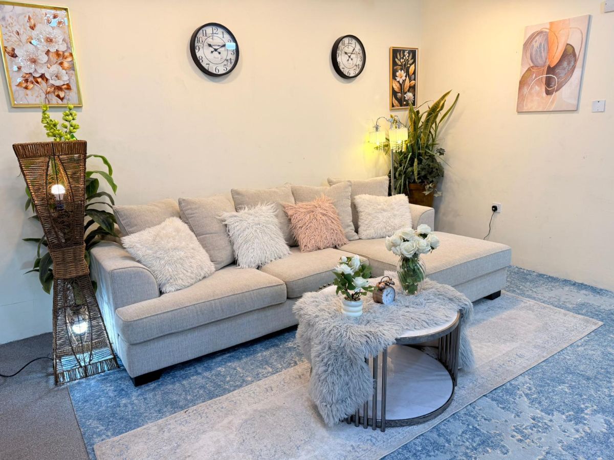 THE ONE BRAND LUXURY L SHAPE SOFA - Image 7