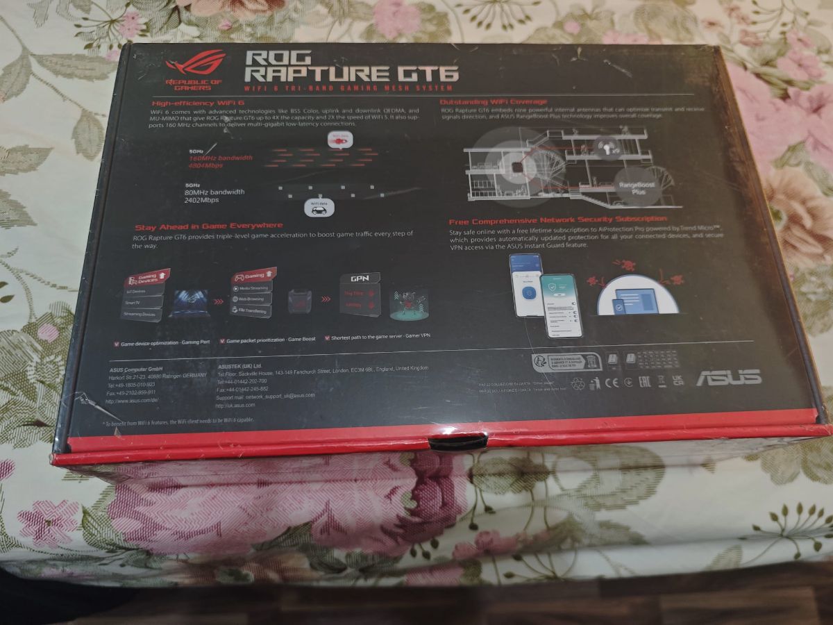 ROUTER high speed Asus ROG RAPTURE GT6 - Image 3