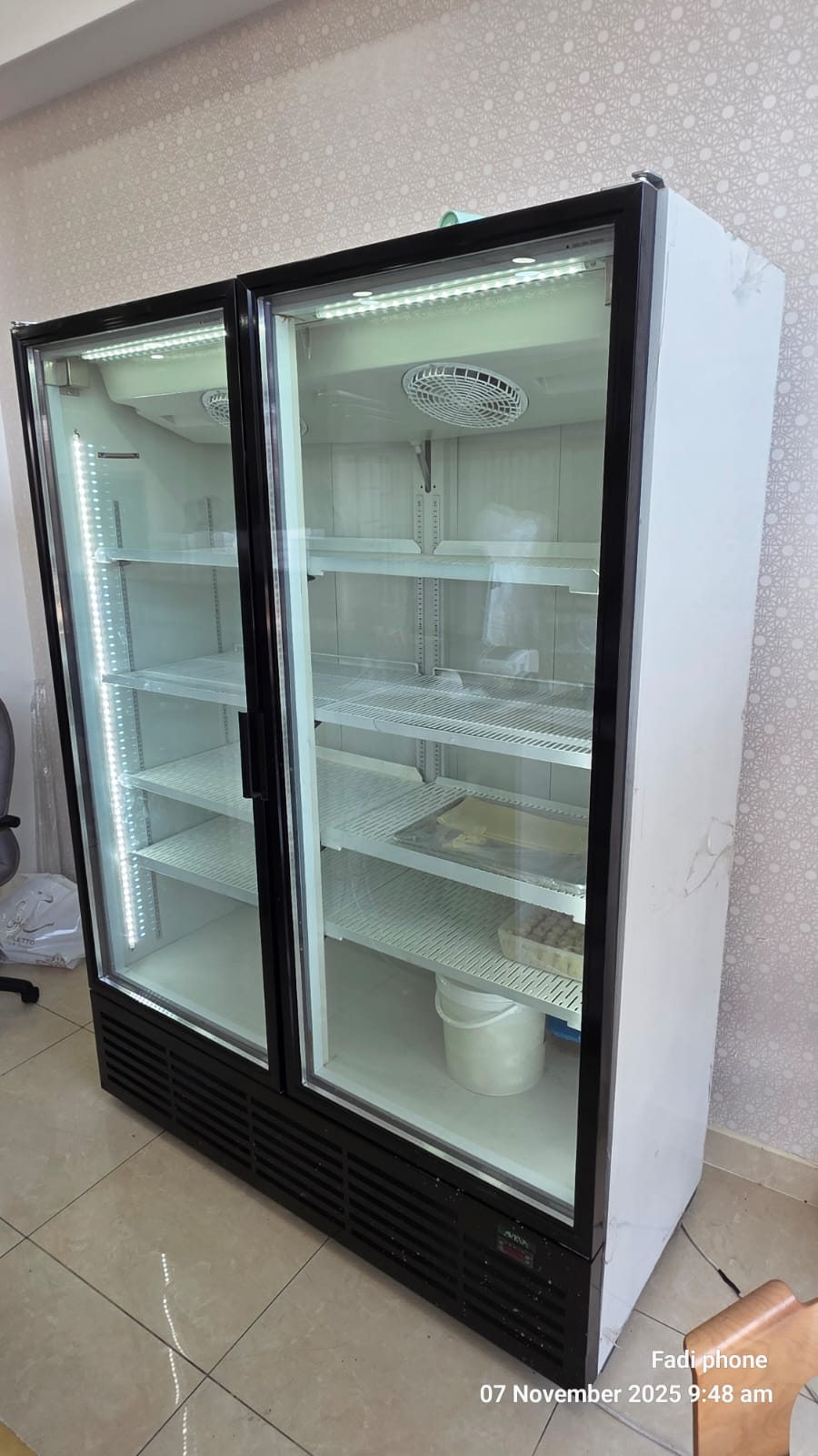 براد ورد بابين flower fridge 2 doors - Image 1