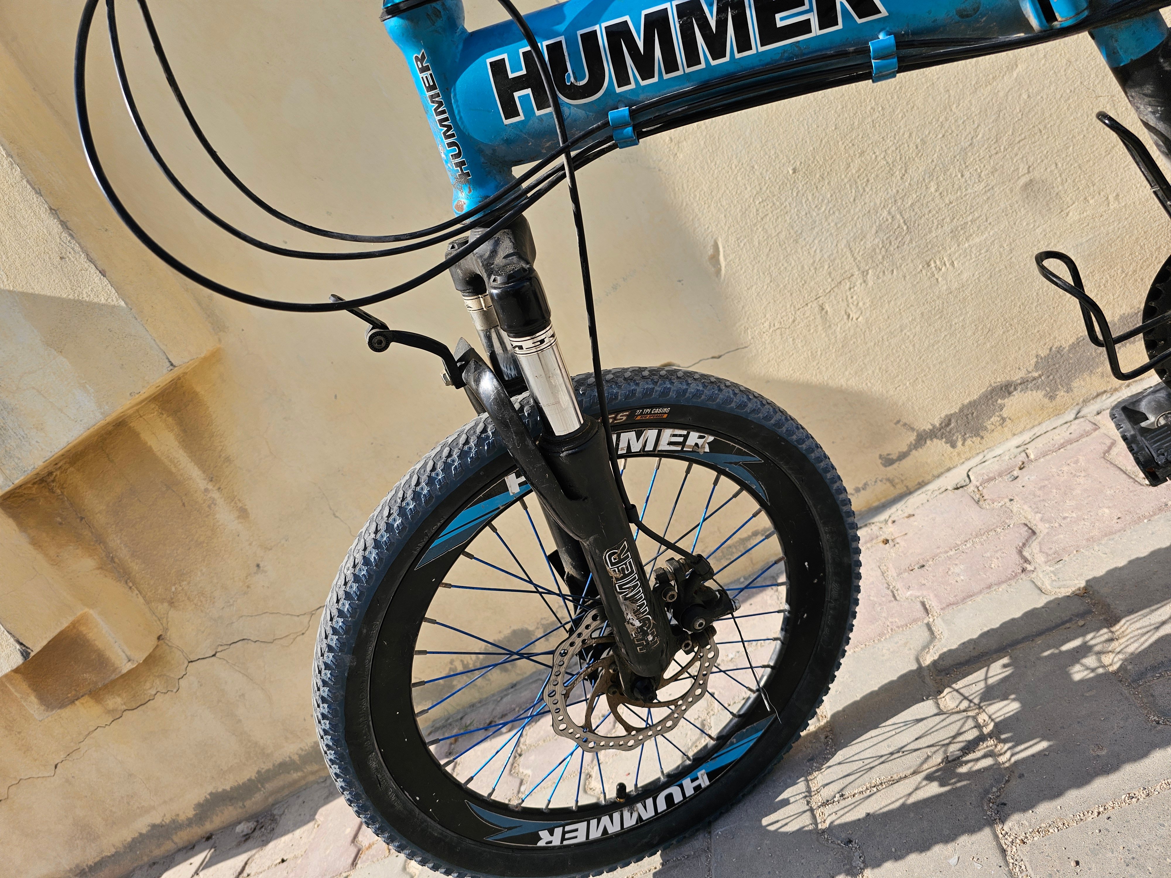 Compact 20'' Hummer Bike | Foldable, Adjustable & Rarely Used – Grab It Now! - Image 2