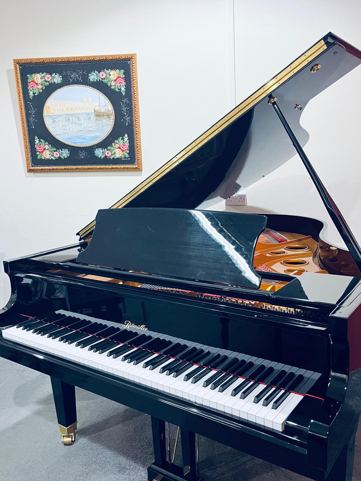 5′ 3″ Grand Piano • Ritmüller Legacy Black color  - Image 13