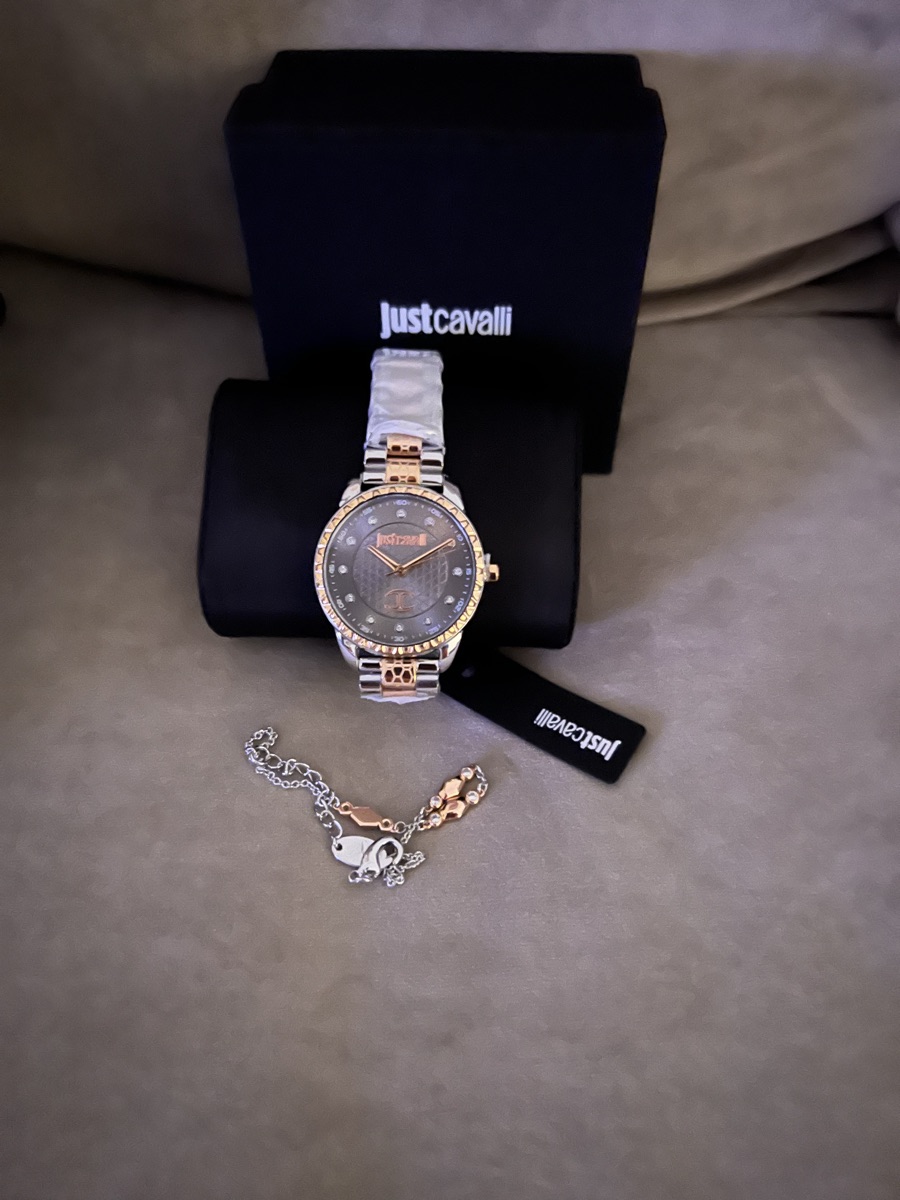 ( Just cavalli ) ladies watch + Bracelet - Image 5