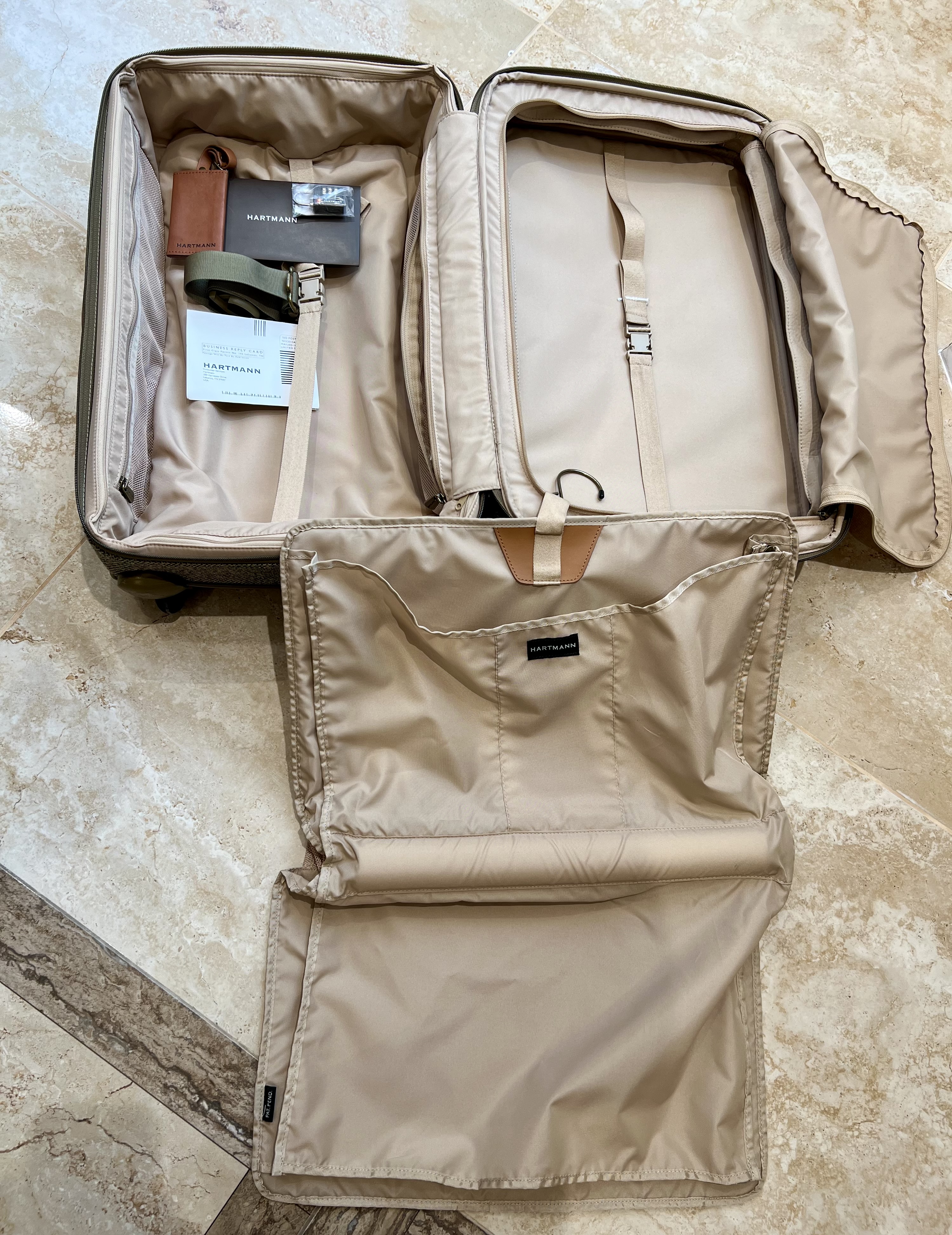 Hartmann Carry-on (Tweed Collection) PERFECT - Image 2