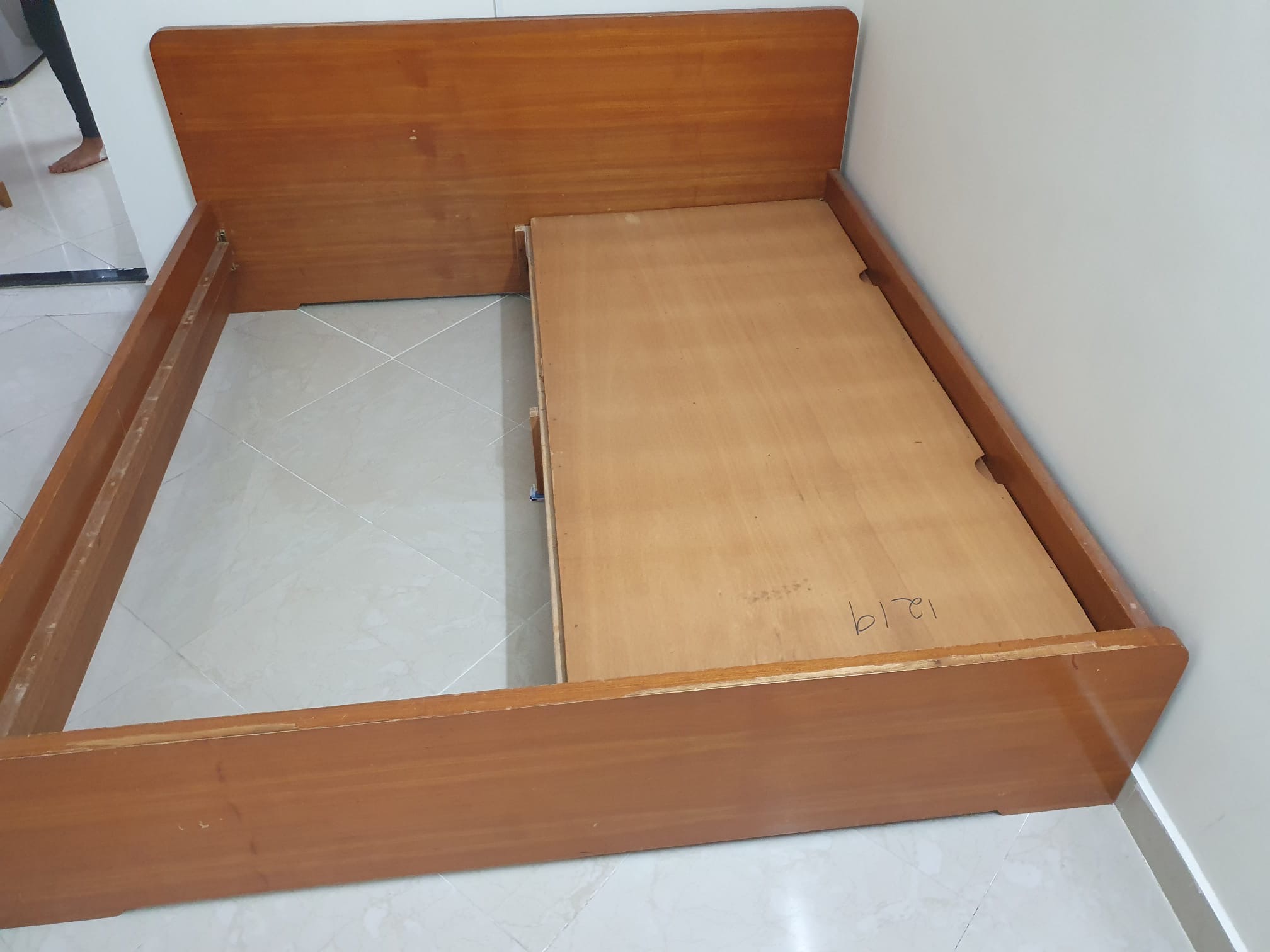 Wooden Bed   - Image 2