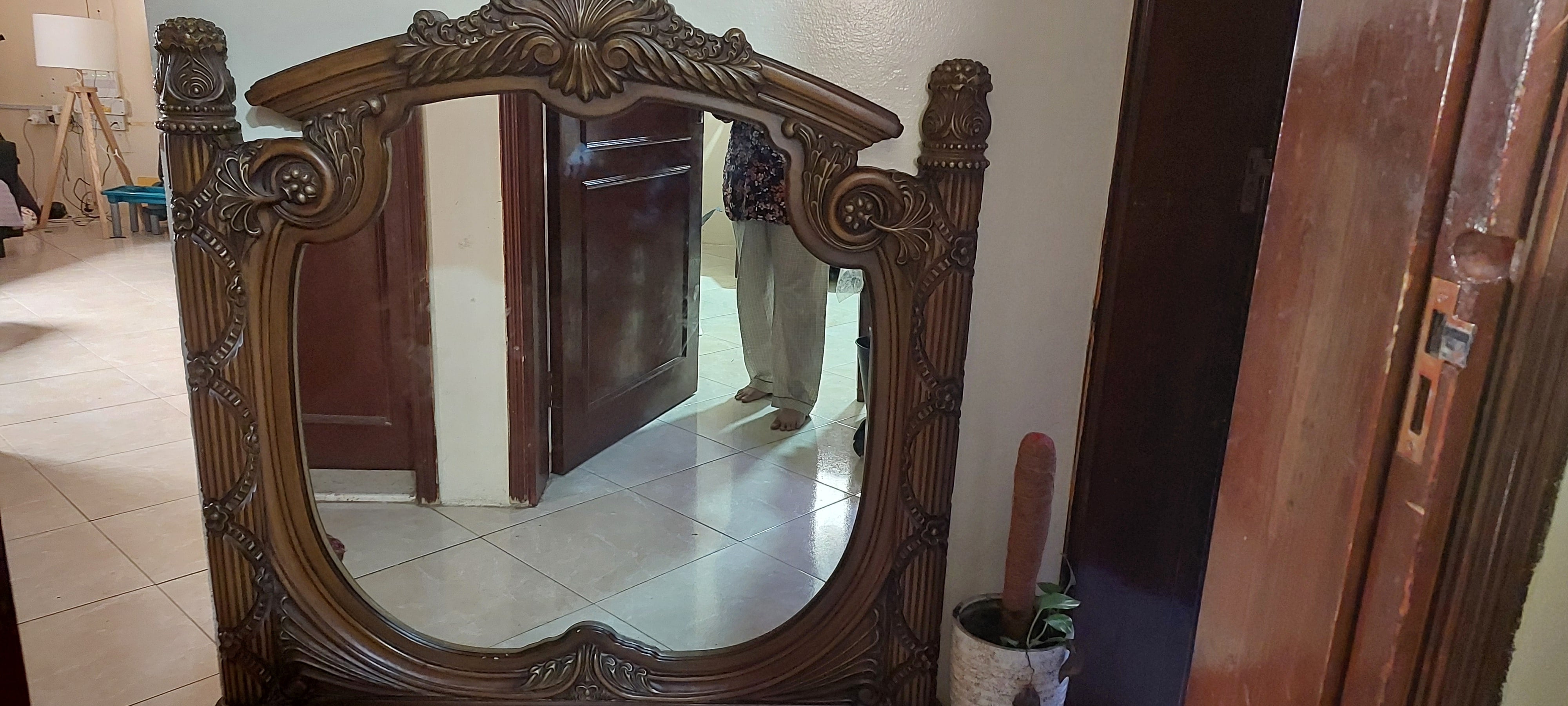 Looking mirror.  Good Condition  - Image 2
