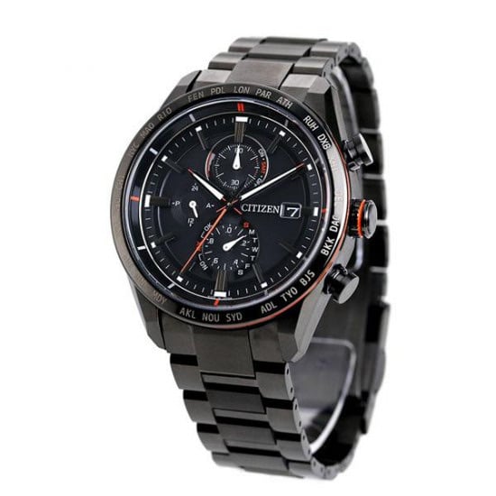 citizen attesa at8185-62e titanium eco-drive radio wave - Image 1