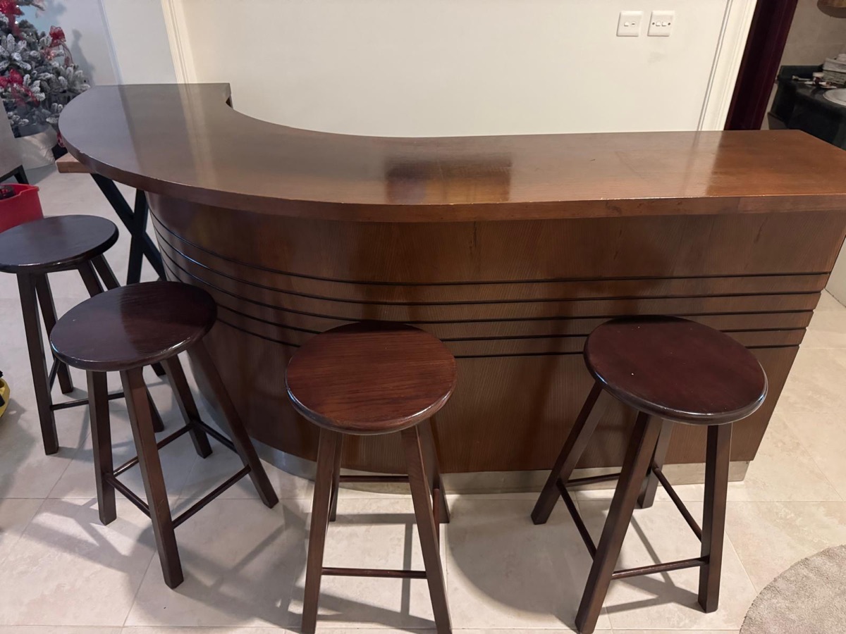 Solid Wood Bar for Sale - Image 6