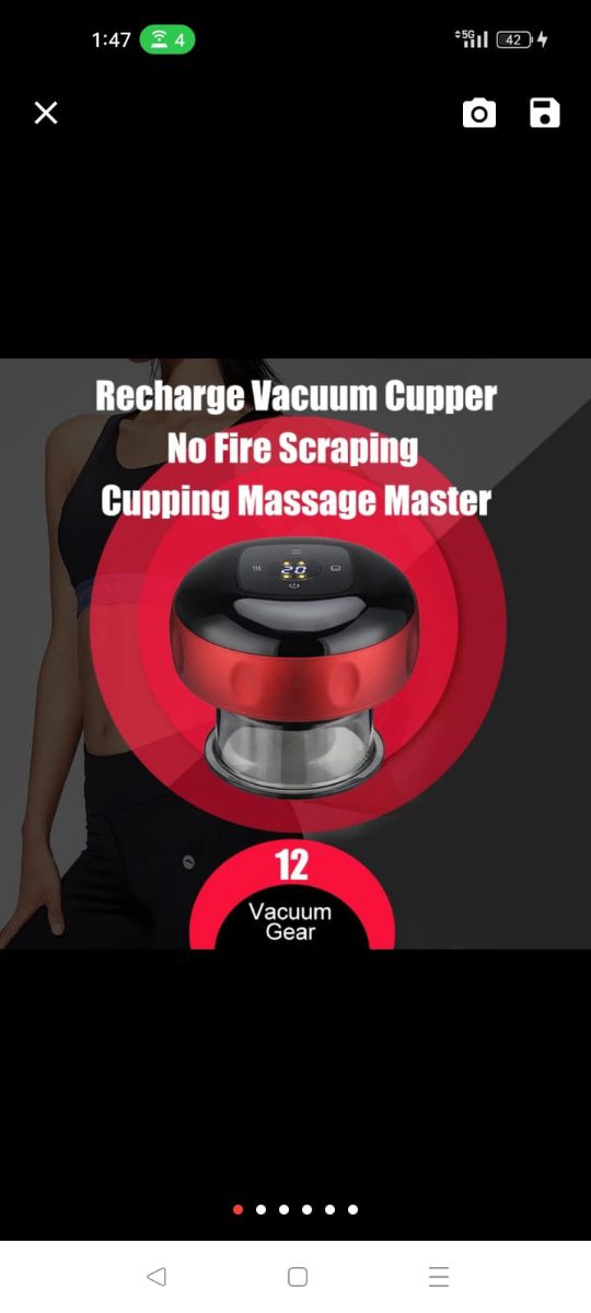 For sale  intelligent breathing cupping massage machine - Image 3