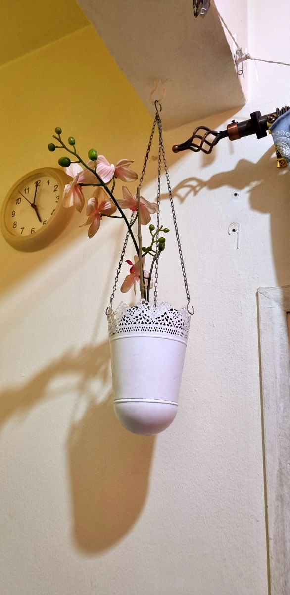 2x Flower Hanging Decor - Image 2