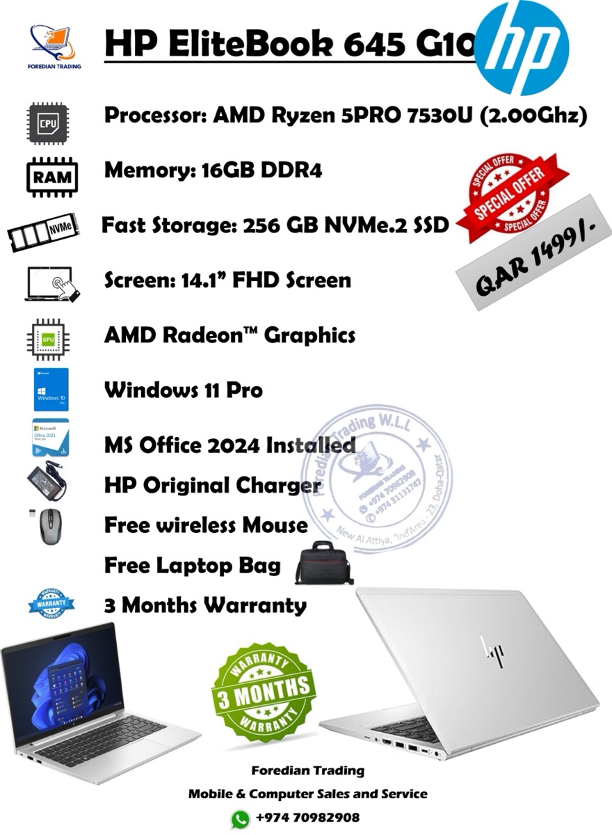 HP EliteBook 645 G10 - Image 2
