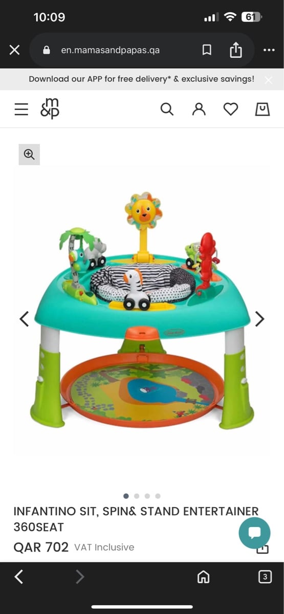 Infantino Sit, Spin & Stand Entertainer - Image 1