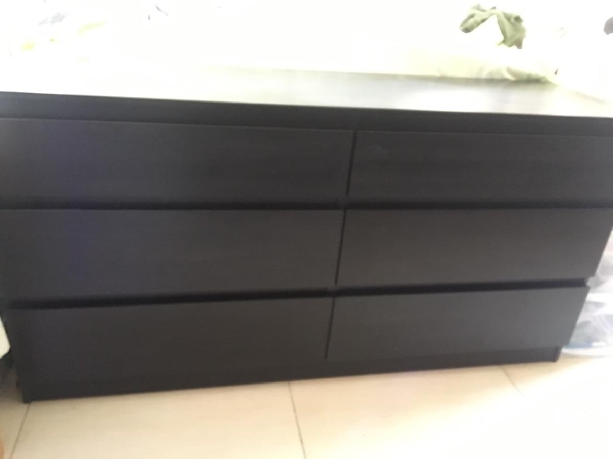 IKEA KULLEN Chest Drawers Set  Black for urgent sale - Image 3
