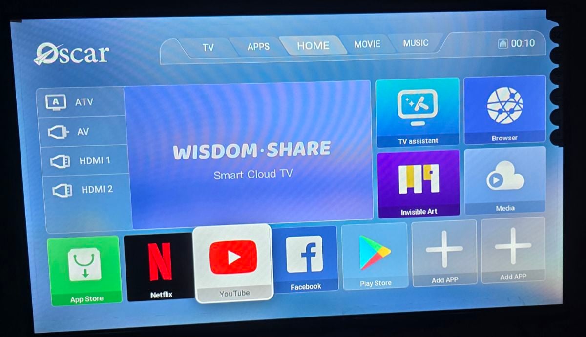 Oscar Smart LED TV 32 inch Android Like New lightly used - Image 6