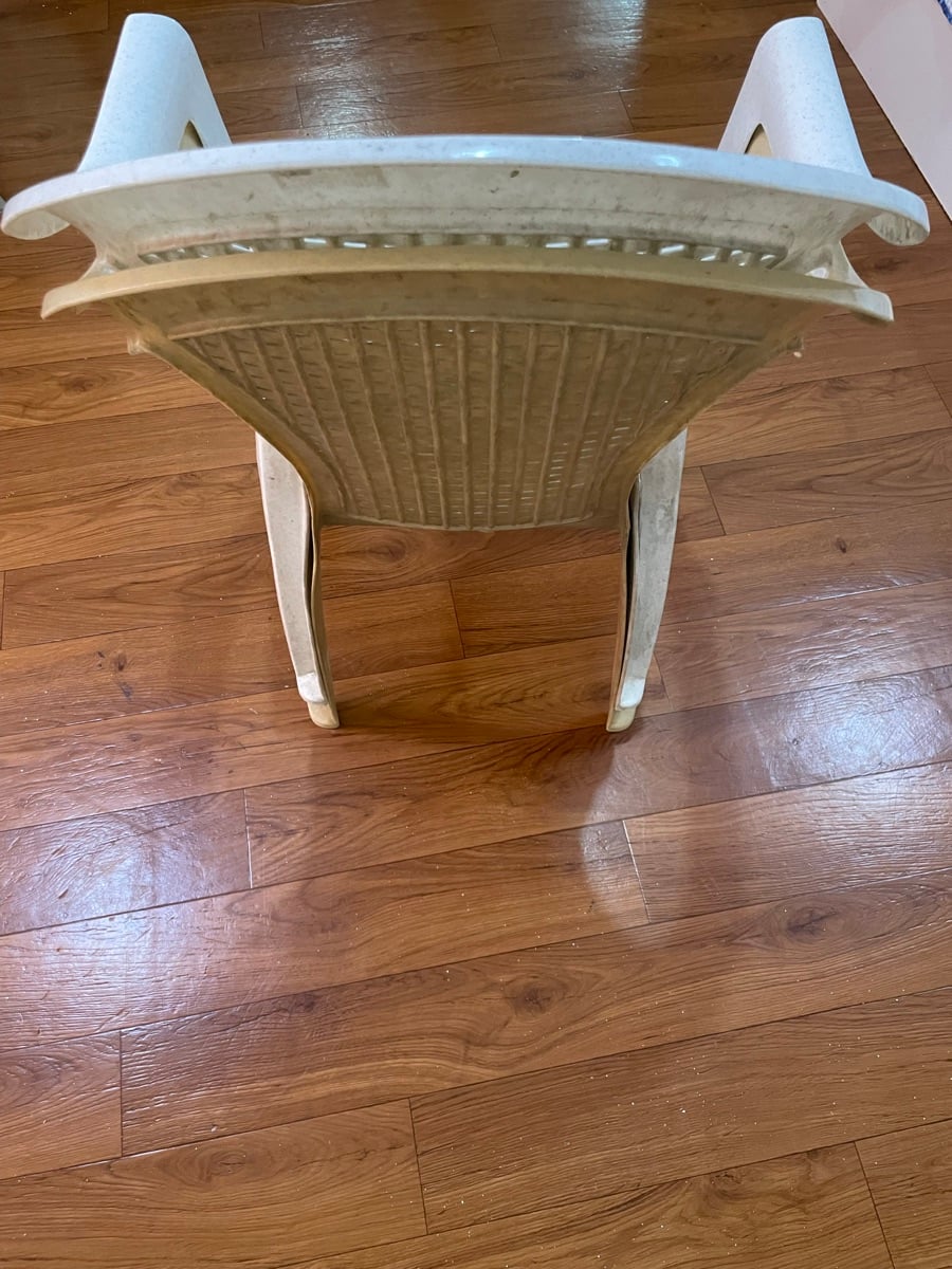 Chair for sale (Nilkamal) Price QR 10/ each good condition - Image 2