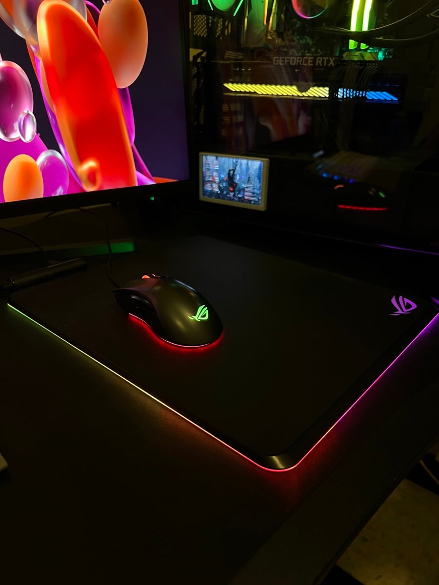 Asus mouse and mousepad - Image 1