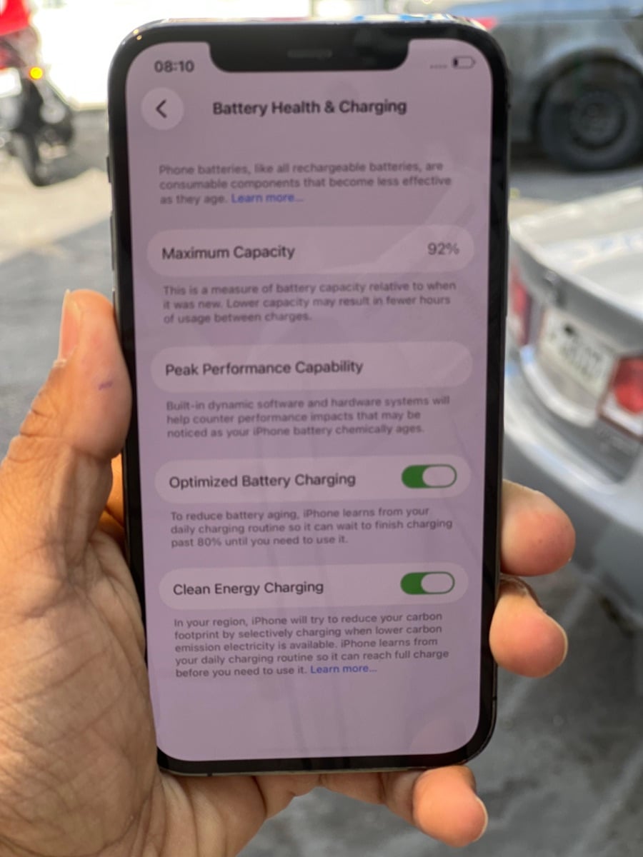 iPhone 12 Pro black  Storage 128gb - Image 3