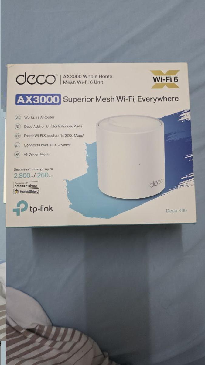 TP-Link Deco X60 (AX3000) - Wi-Fi 6 Mesh Unit (1-Pack) - Add-on or Router - Image 2