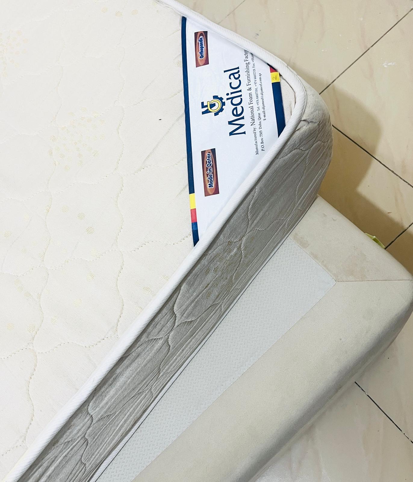 velvet type cot and orthopaedic medical mattress - Image 10