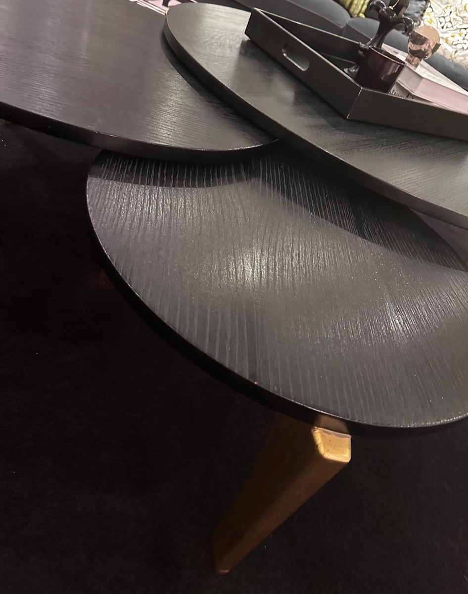 3 Wooden Tables Set - Image 3