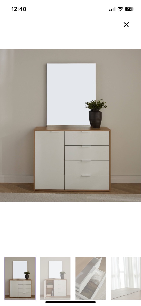 5-Piece King Bedroom Set - 180x200 cm - Image 2