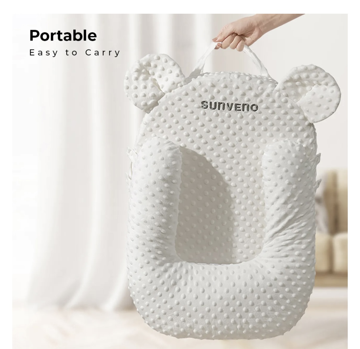 Sunveno - Baby Anti-Spill Milk Pillow - Image 14