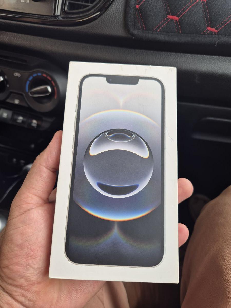 I phone 16 e new white 1 year warranty - Image 1