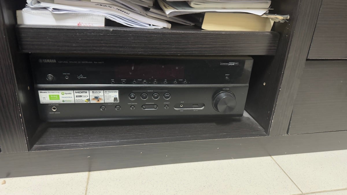 Yamaha av receiver AX-V 477 and Bose Acoustimass® 6 Series in mint condition - Image 4