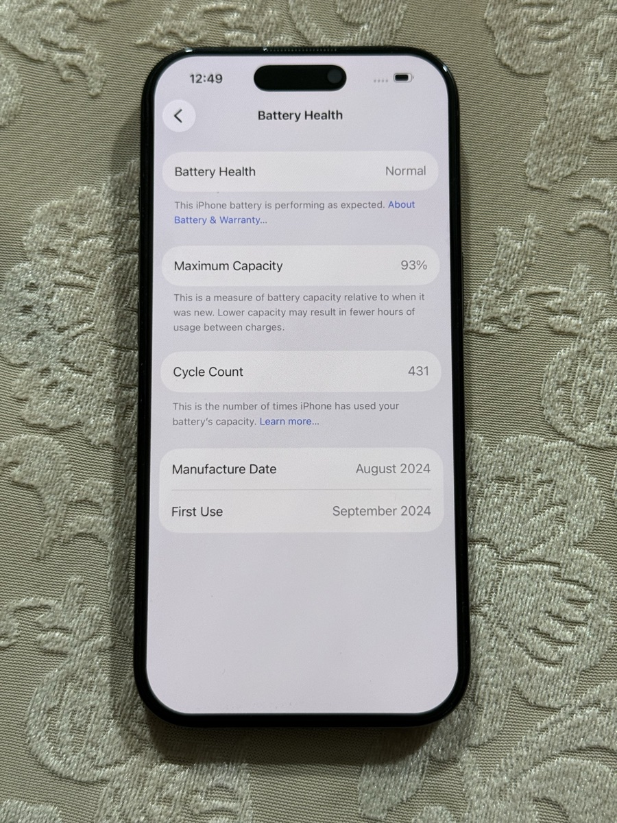 iPhone 16 pro  256gb - Image 6