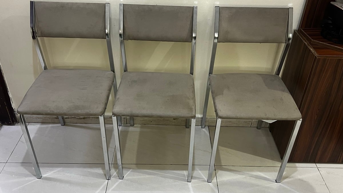 Dining Chairs - Stainless Steel 6 - Image 4