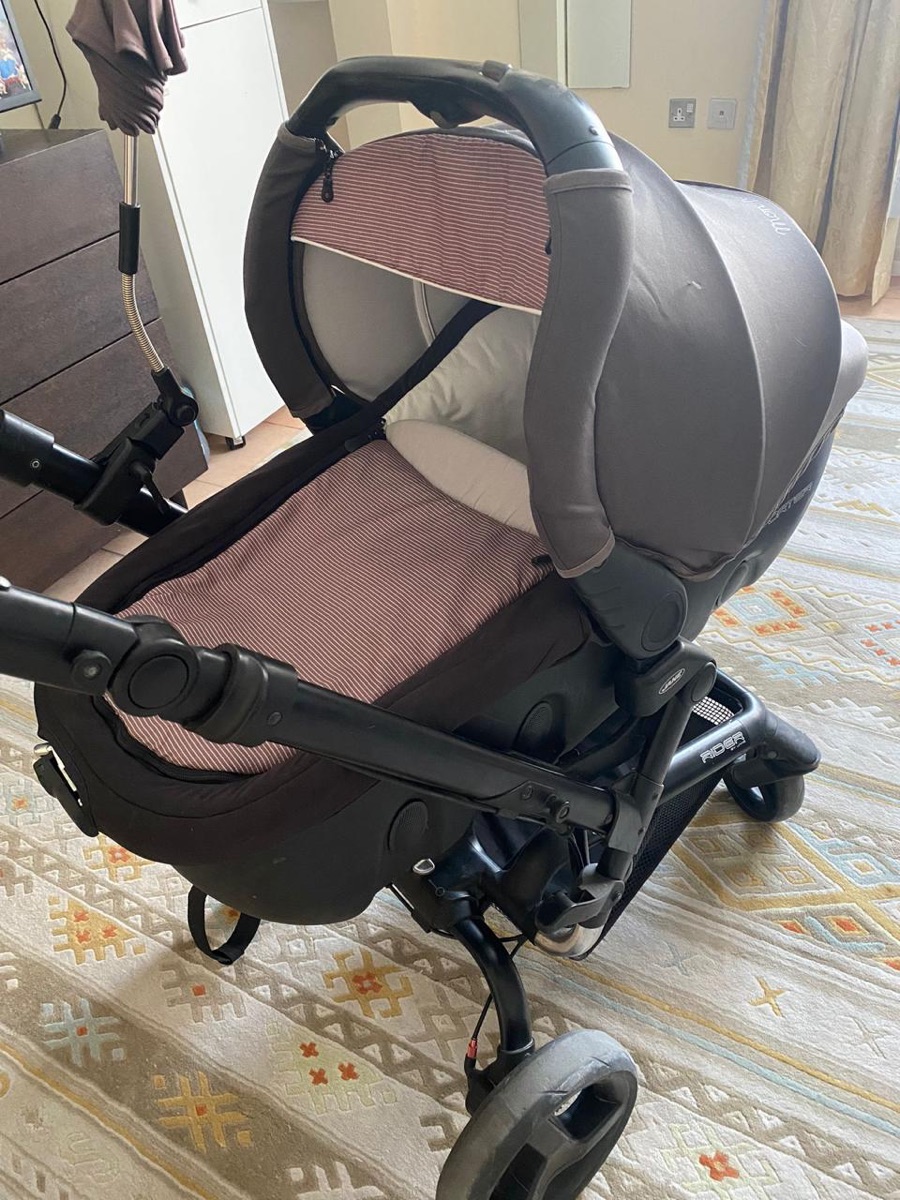Stroller kit with car seat and baby bed - Image 15