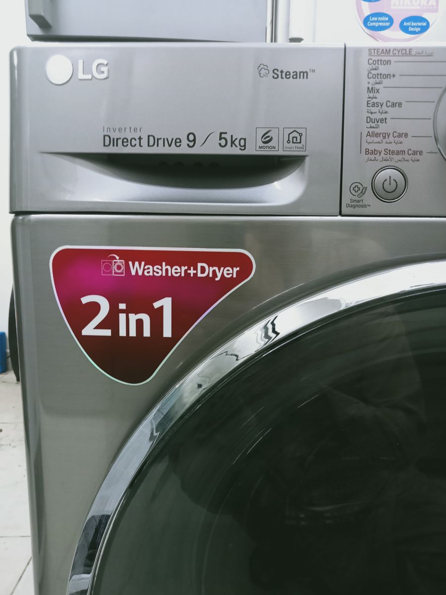 Lg 9/5 kg washing machine for sale - Image 4