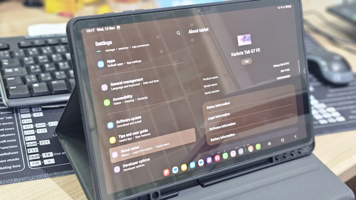 Samsung TAB S7 FE, very clean - Image 2