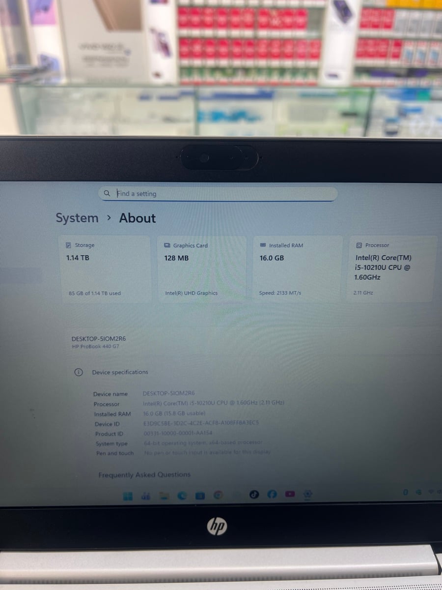 HP ProBook 440 G7 - Image 4