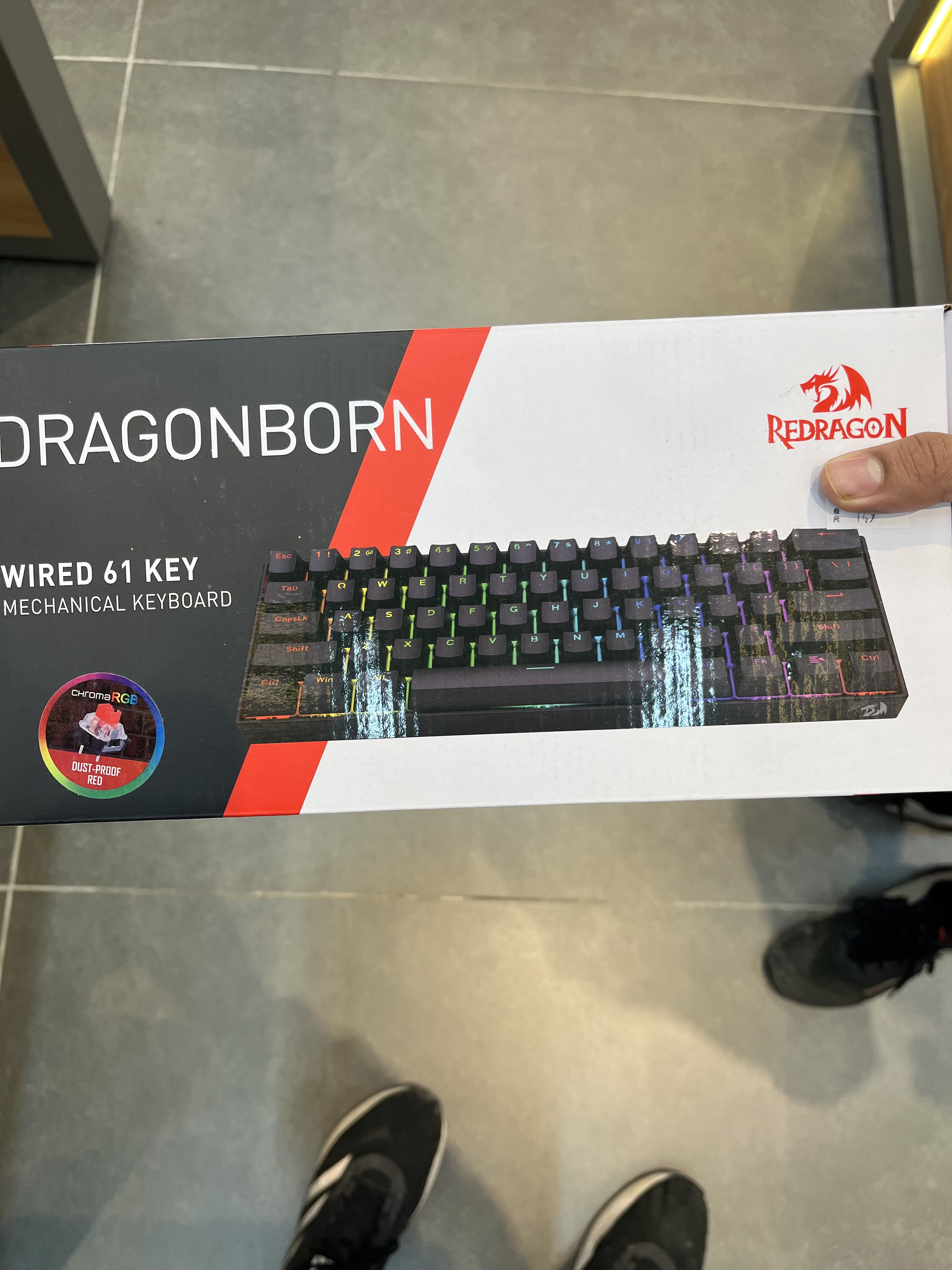 Dragonborn wired keyboard BRAND NEW and FULLY SEALED - Image 1