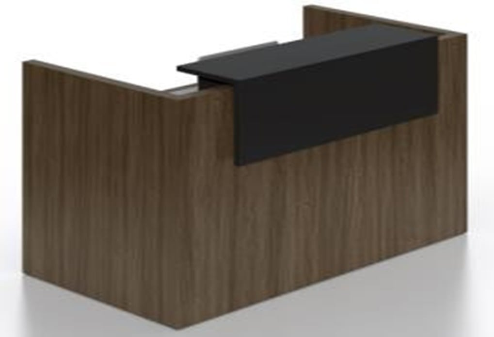 Model:- XS-1885F Executive reception desk, size: 180x70x110 cm. with 3d drawer with lock. - Image 1