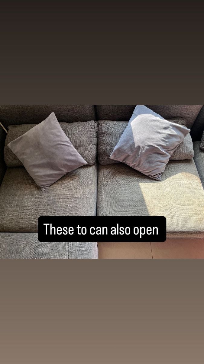 L shape sofa with storage - Image 4