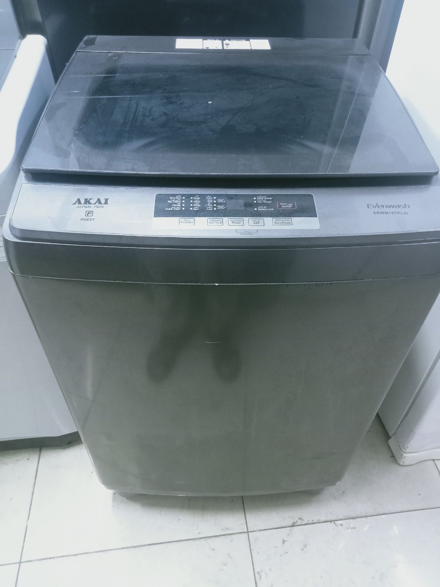 Akai 15 kg top load washing machine for sale - Image 2