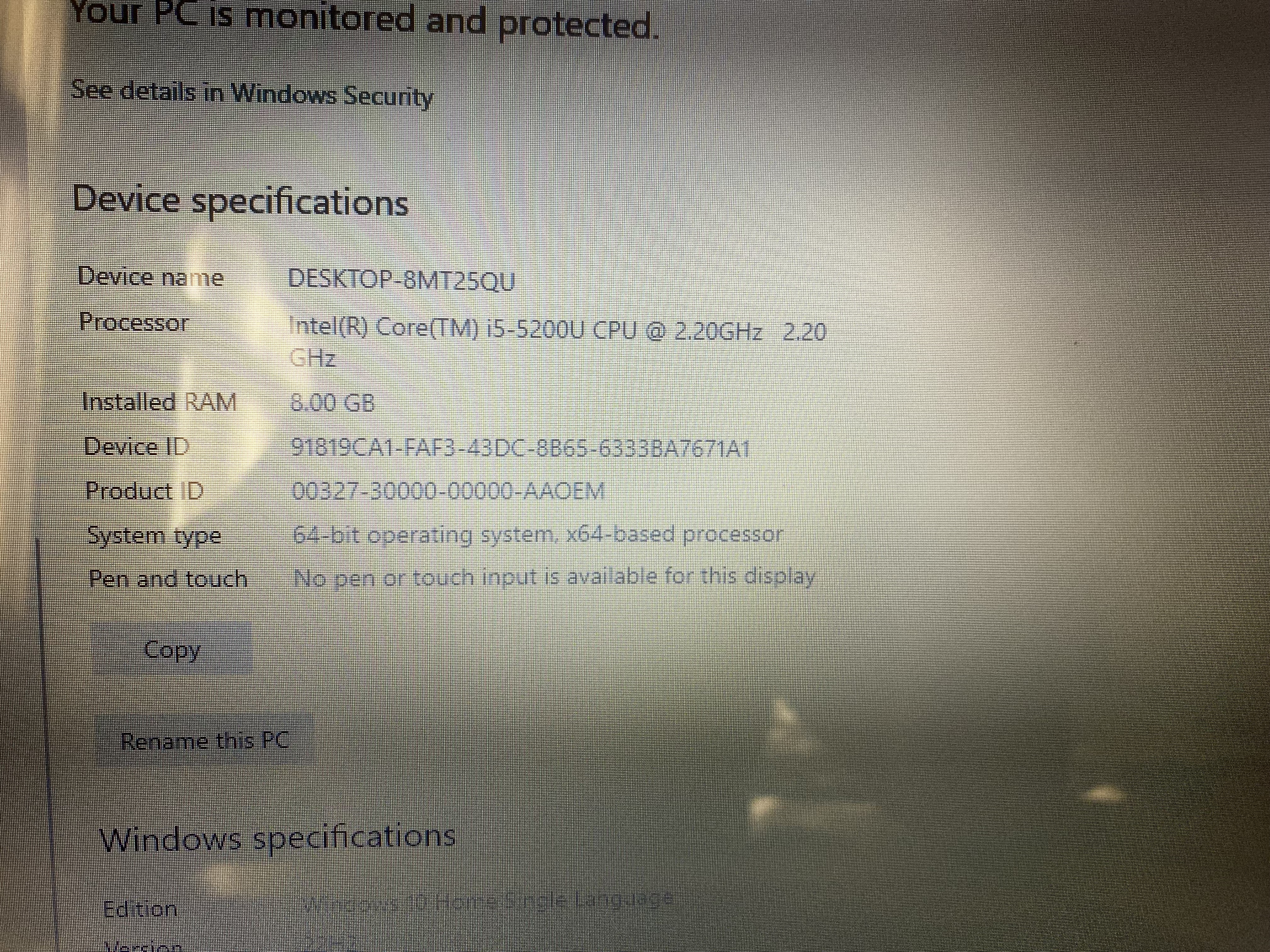 ASUS 15 inch laptop  - Image 5