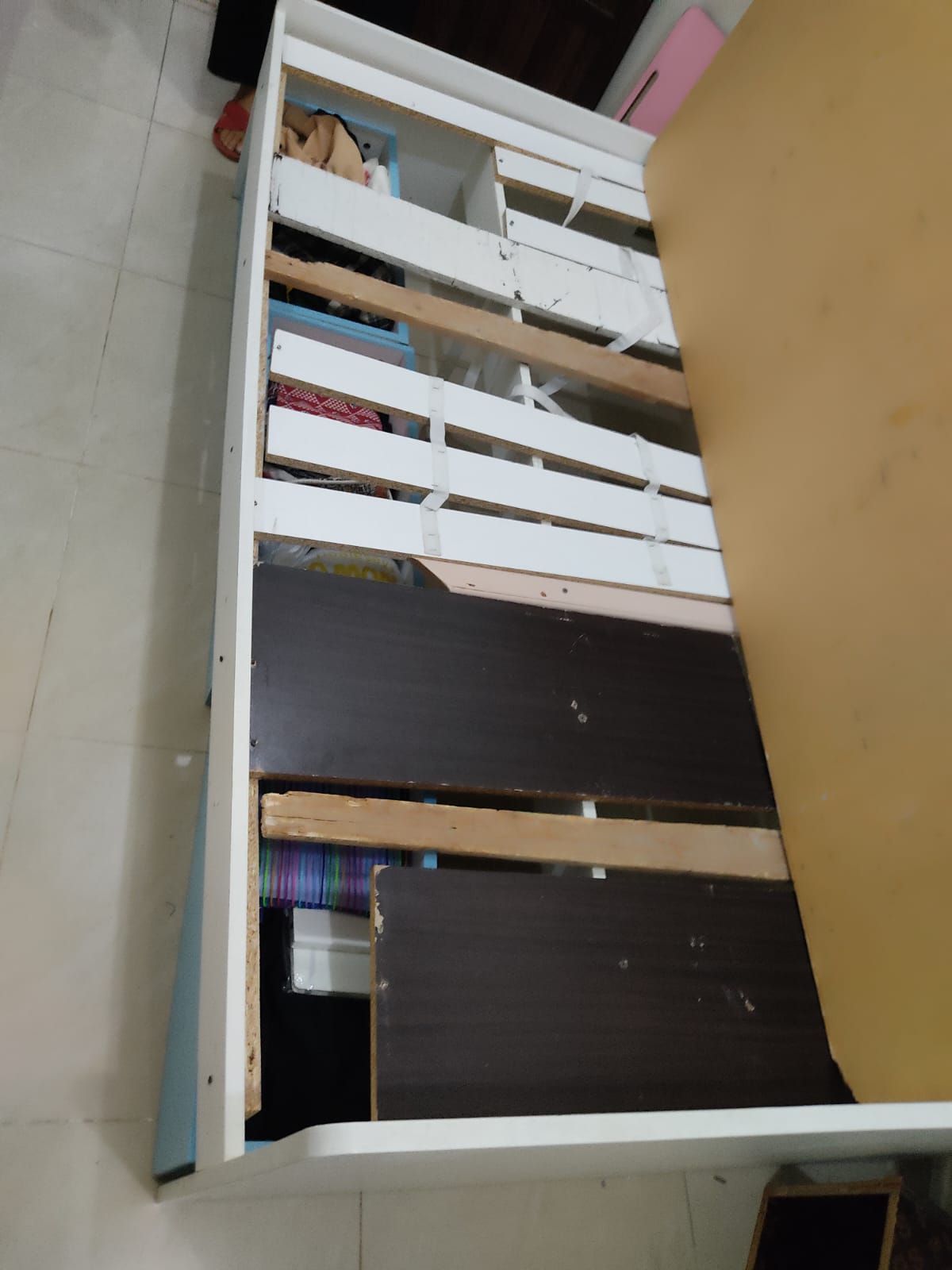 FOR SALE: Bed with Mattress + Built-in Storage – Excellent Condition! ?️  - Image 2
