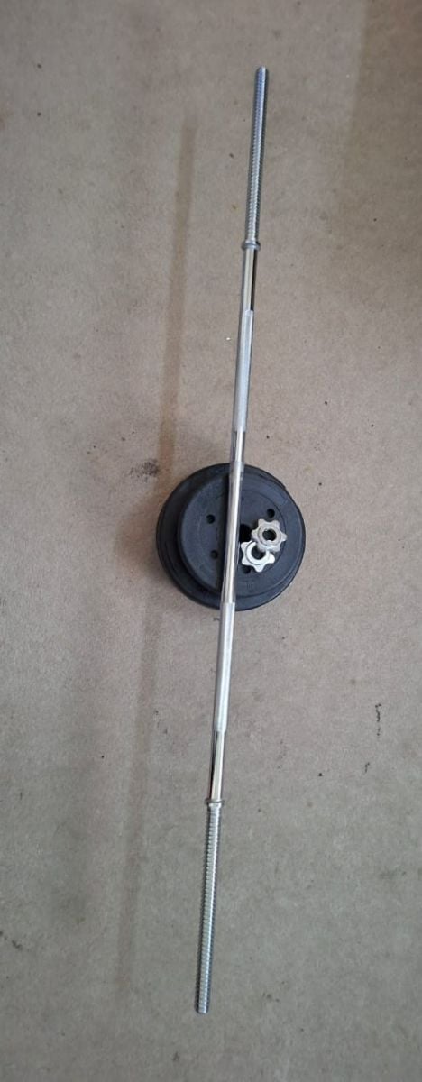 Bar and weights 15kg - Image 1