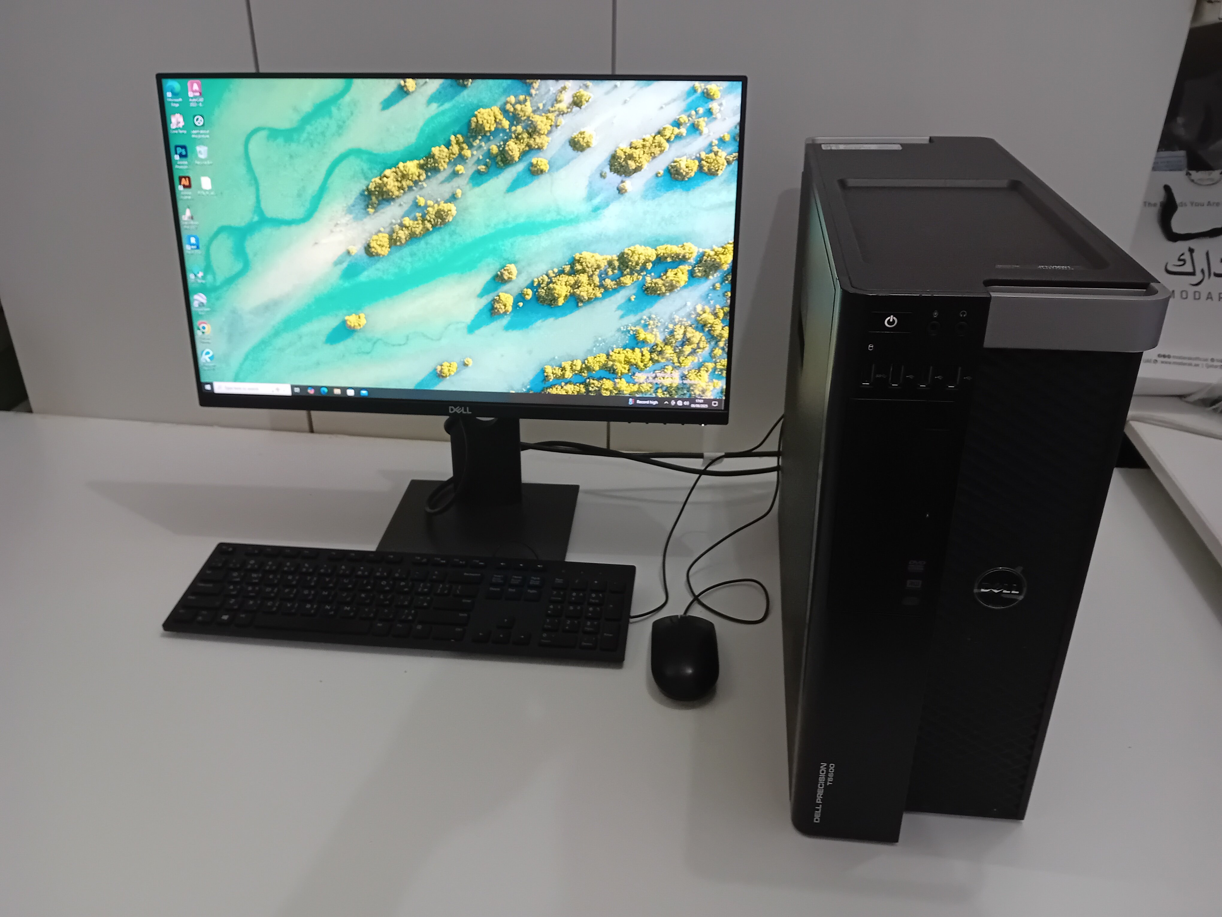 DELL T5600 DUAL PROCESSORS + DELL P2419H FRAMELES  MONITOR - 77490866 - Image 2