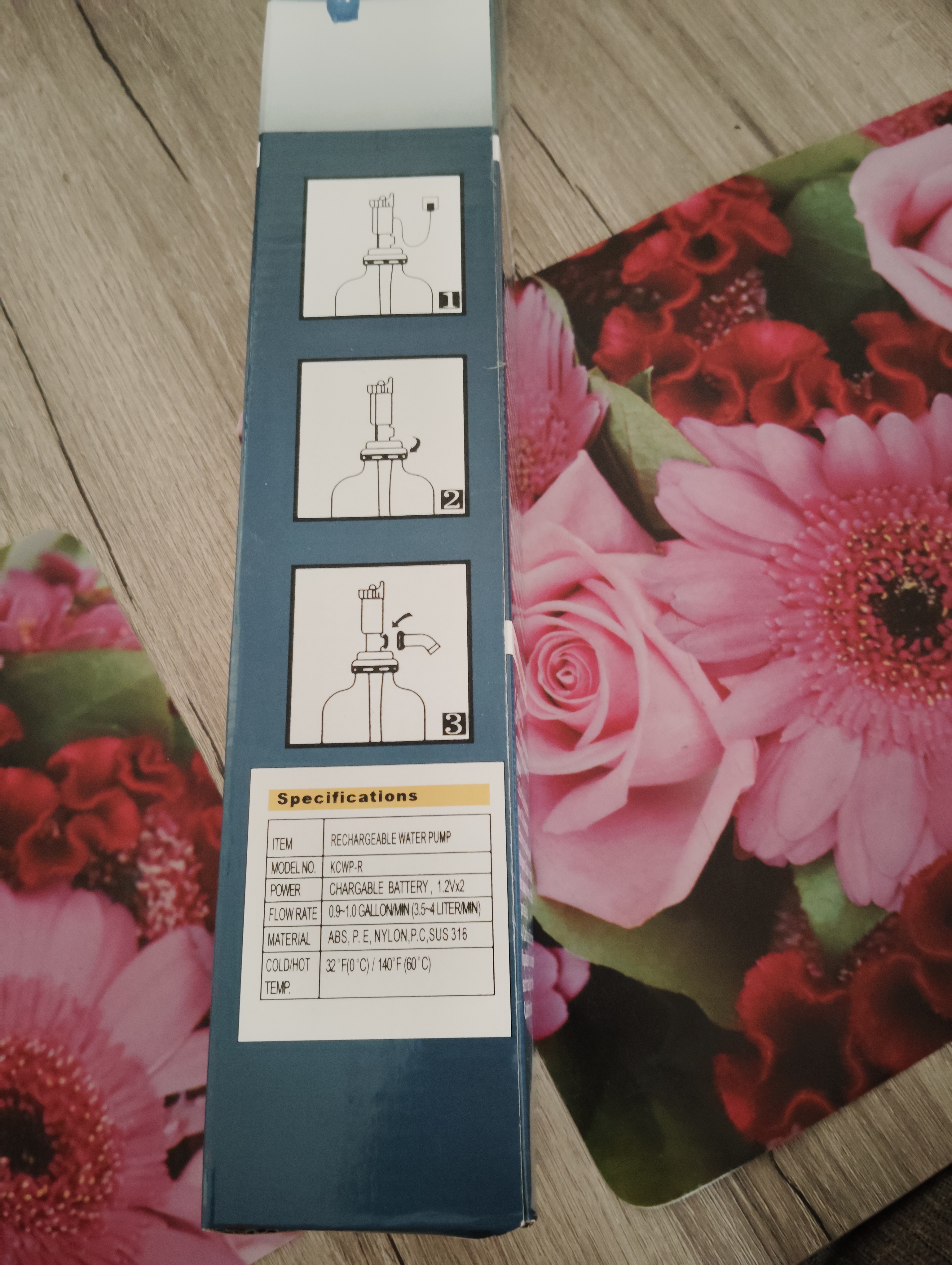 Brand new water pump with charger  - Image 3