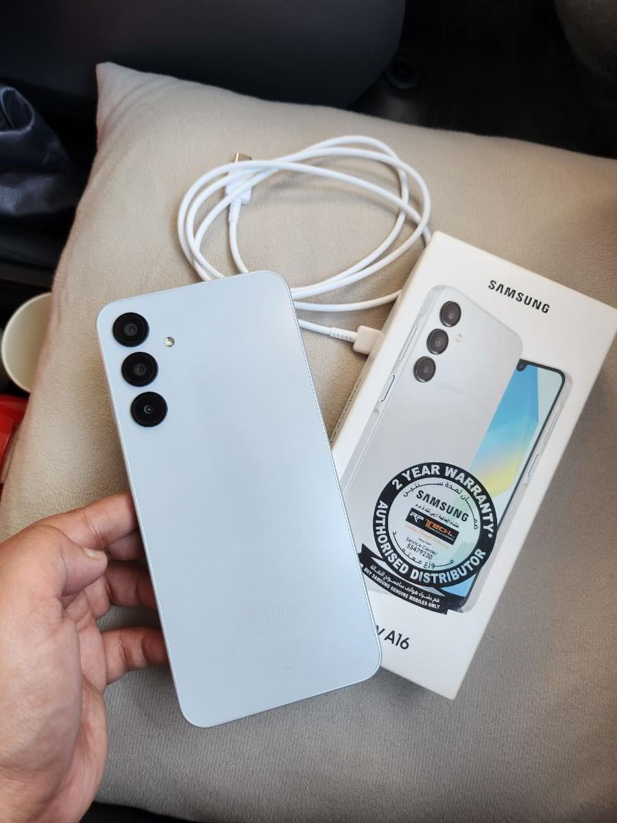 Samsung Galaxy A16 – Excellent Condition
ya
Samsung A16 for Sale – Like New - Image 3