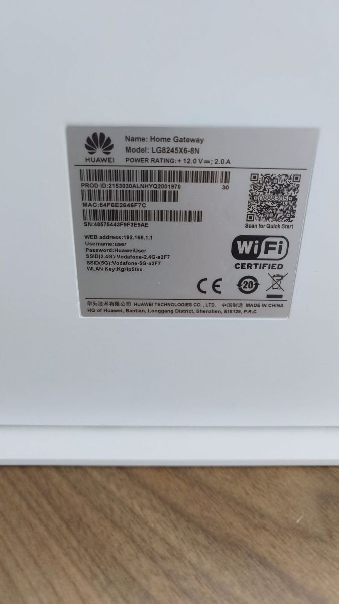 Router - Huawei - Vodafone - Image 3