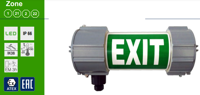 QCD Approved QLUX Emergency EXIT Lights & TRIDONIC  BESA Battery KITS - Image 3