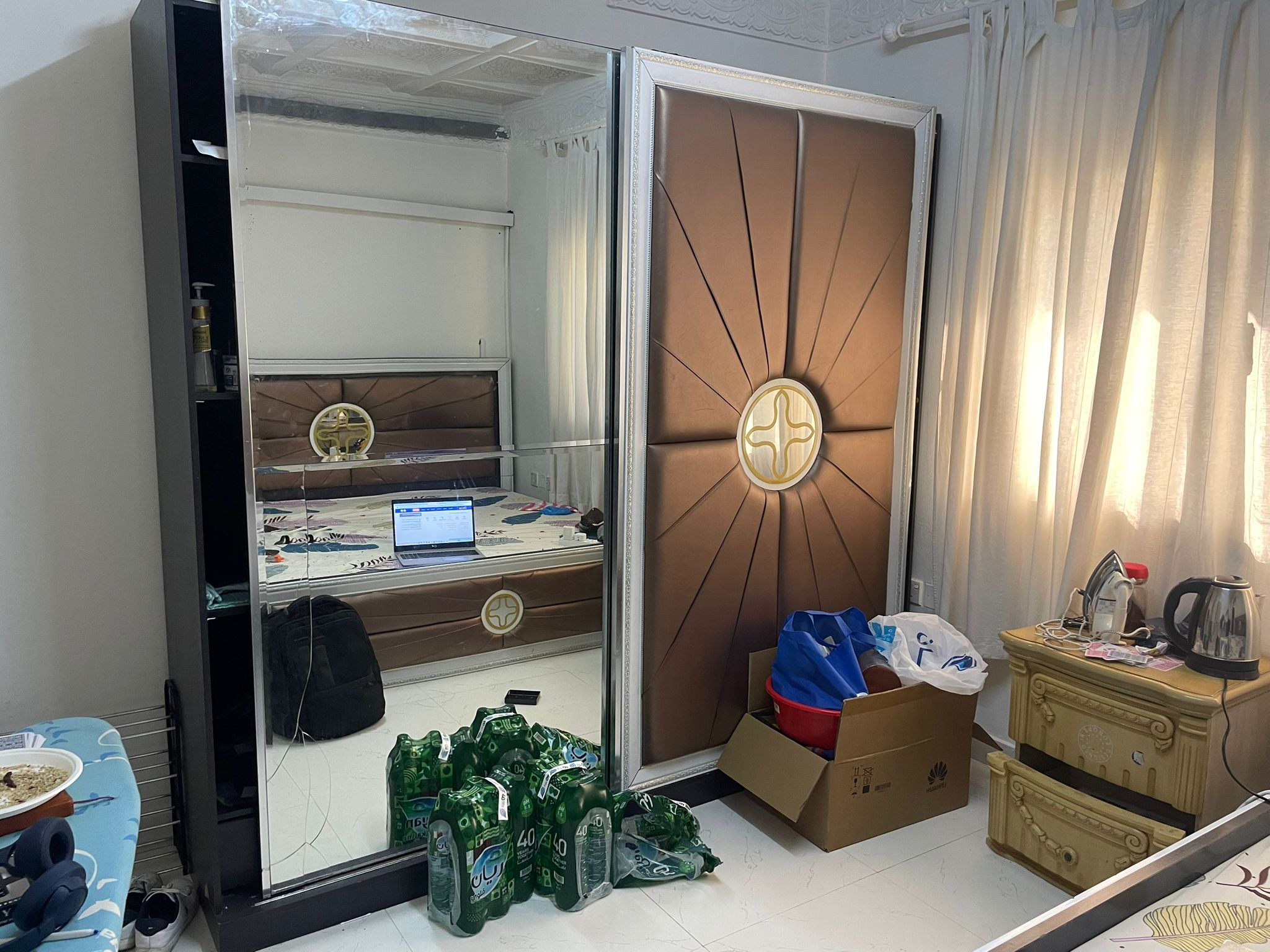 Selling Used Mattress,Bed and Cubboard - Image 3