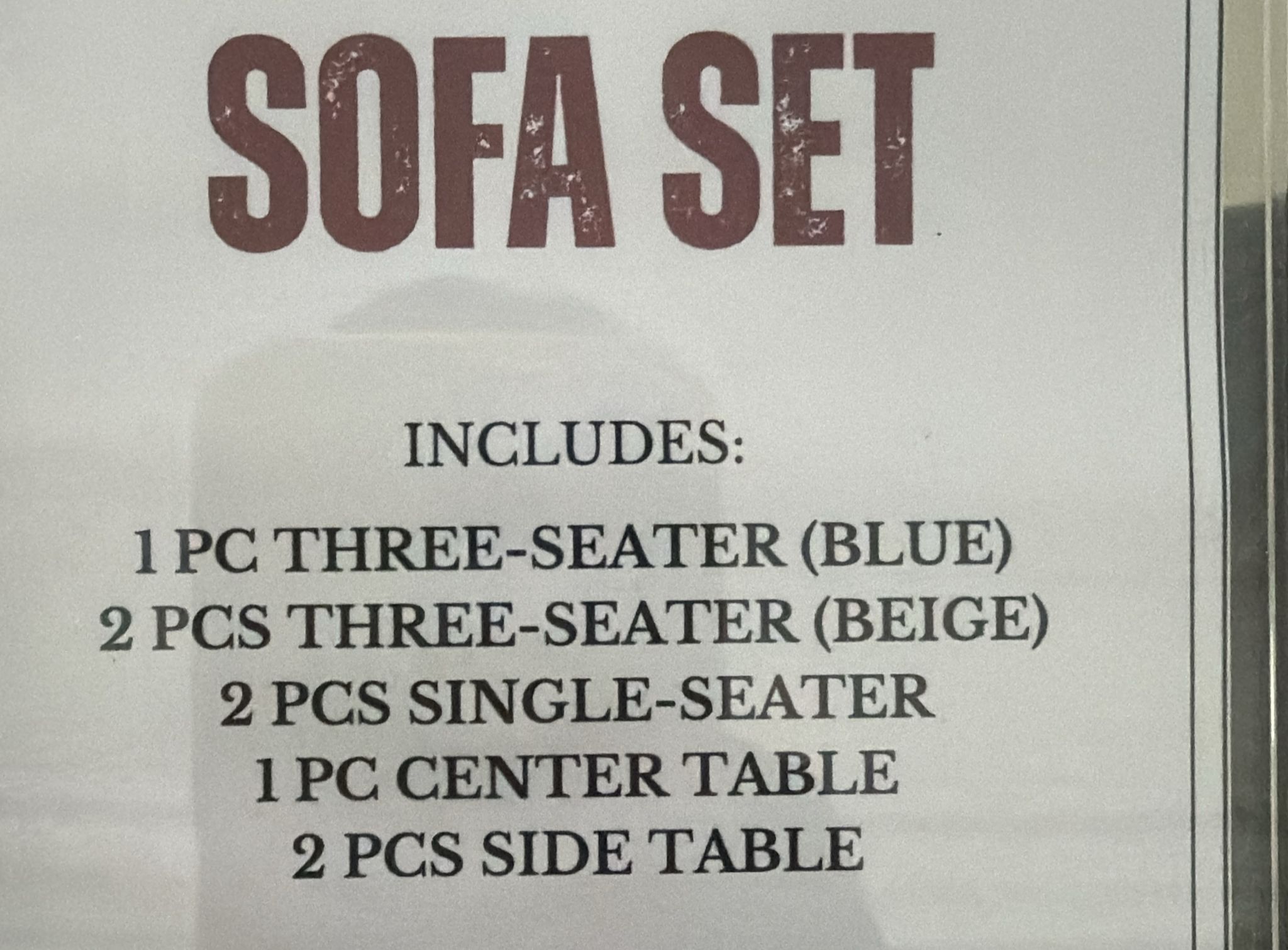 SOFA SET with delivery - Image 2